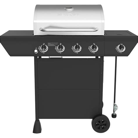 Nexgrill 4 burner - Mar 6, 2022 · The NEXGRILL 4-BURNER PROPANE GAS GRILL IN STAINLESS STEEL WITH SIDE BURNER, SILVER is a good beginners grill. The pieces are packaged nicely to prevent damage, the grill was fairly easy to assemble following the step-by-step instructions and it took a little over an hour to complete. 